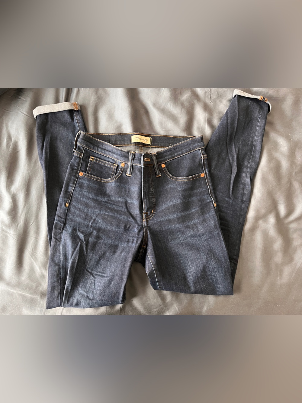 Madewell Dark Indigo Skinny Jeans